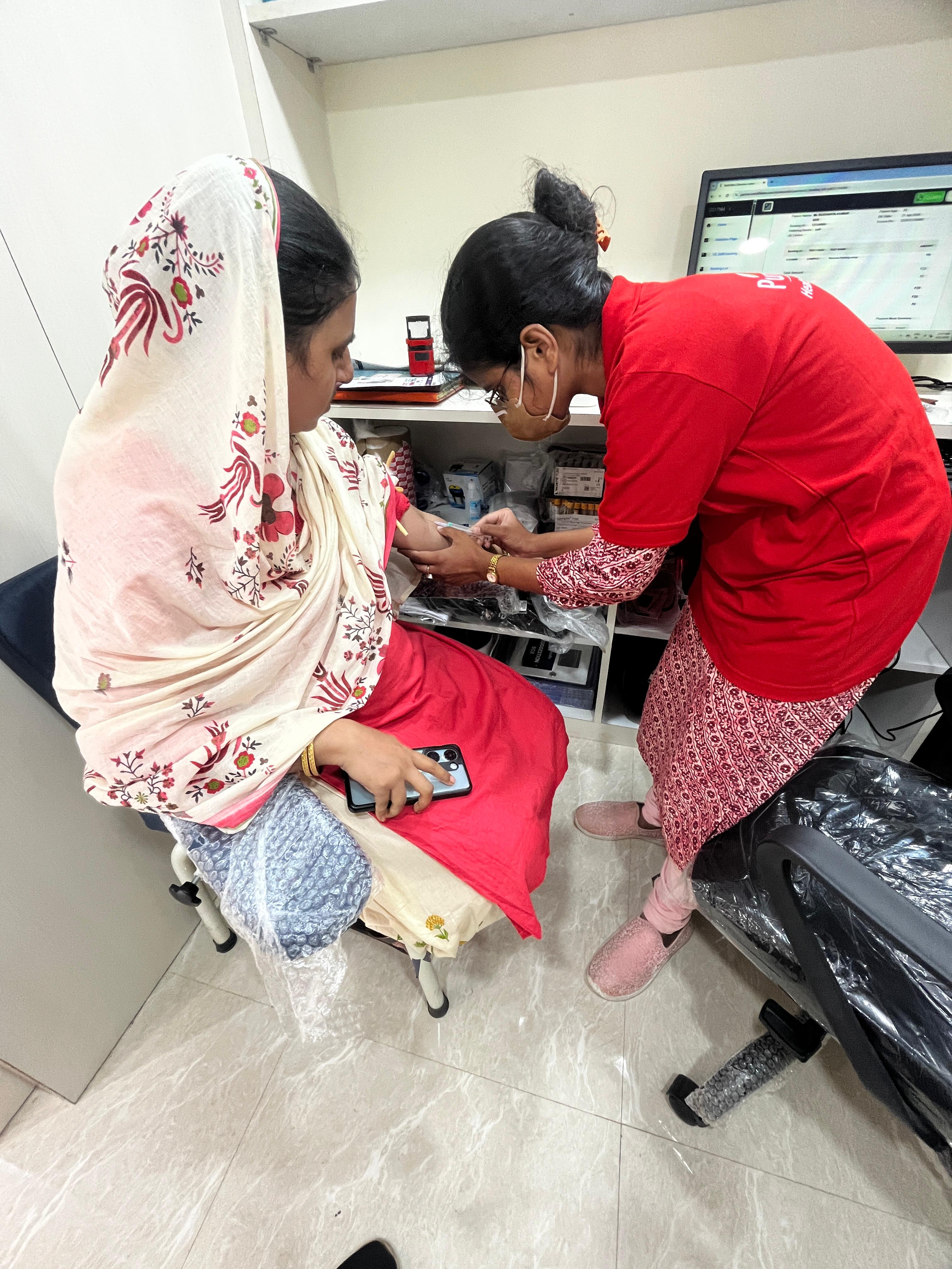 Lab equipment at Pure Bliss diagnostic centre, New Town Kolkata