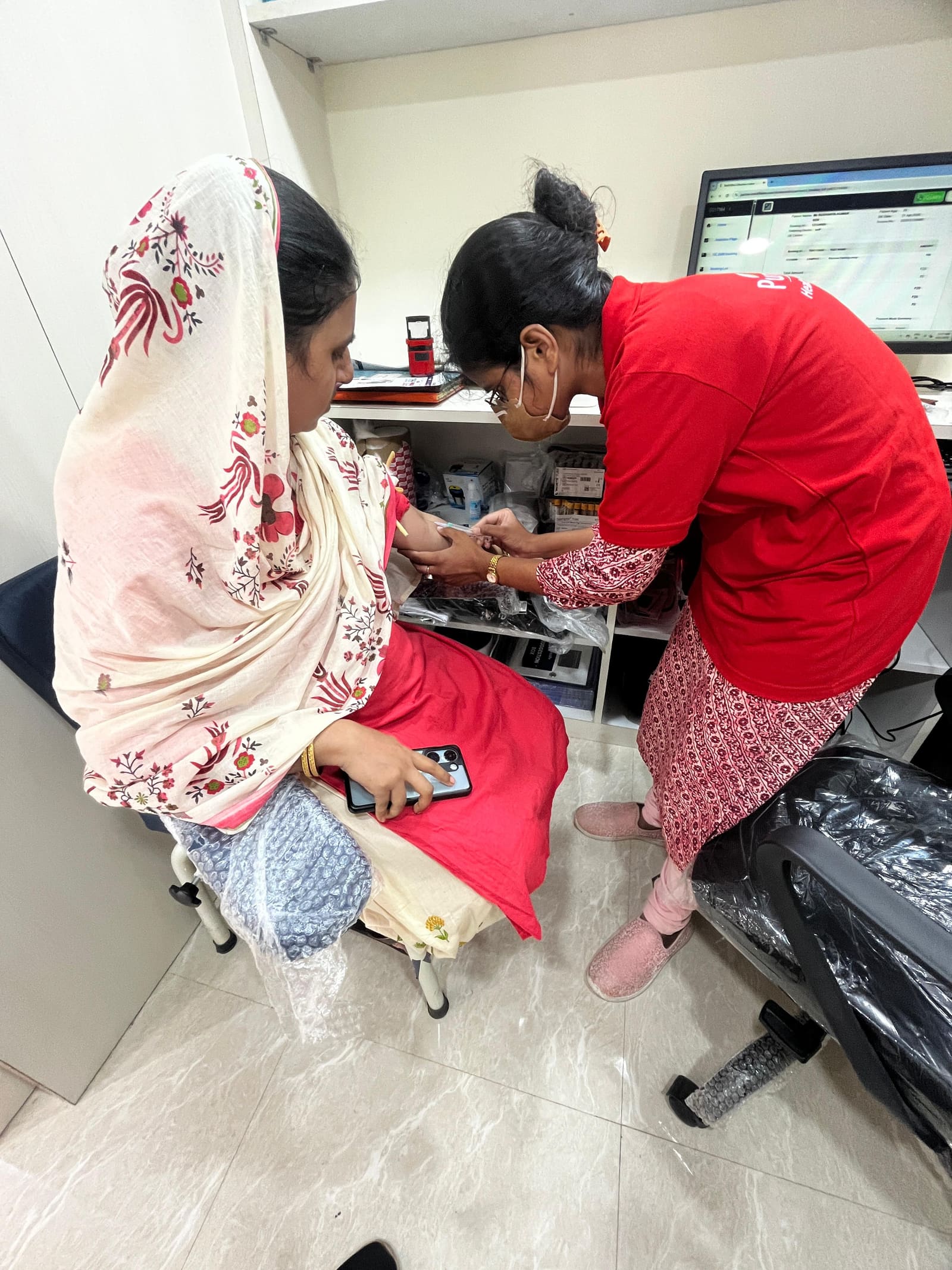 Lab equipment at Pure Bliss diagnostic centre, New Town Kolkata
